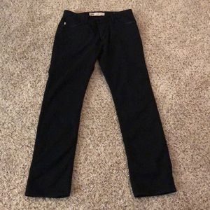 Vans black chinos